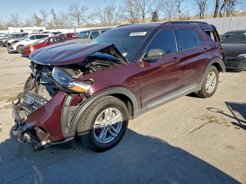FORD EXPLORER X 2023 with VIN 1FMSK7DH1PGA93605 - Photo from auction