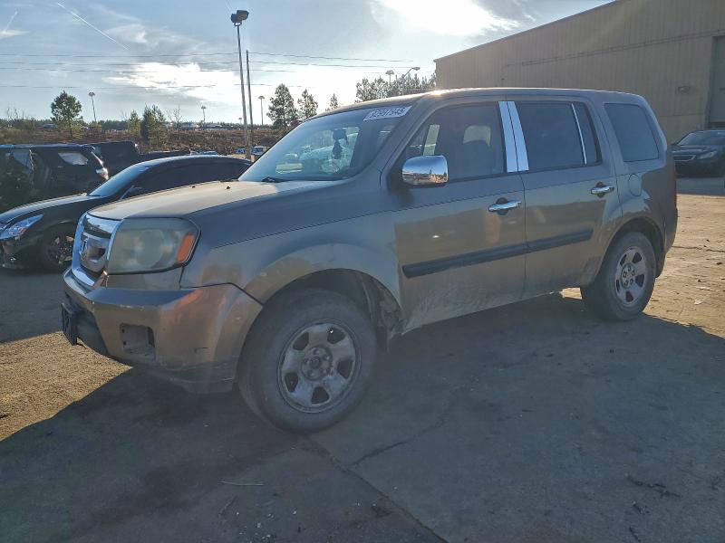 HONDA PILOT 2011 with VIN 5FNYF3H23BB034270 - Photo from auction