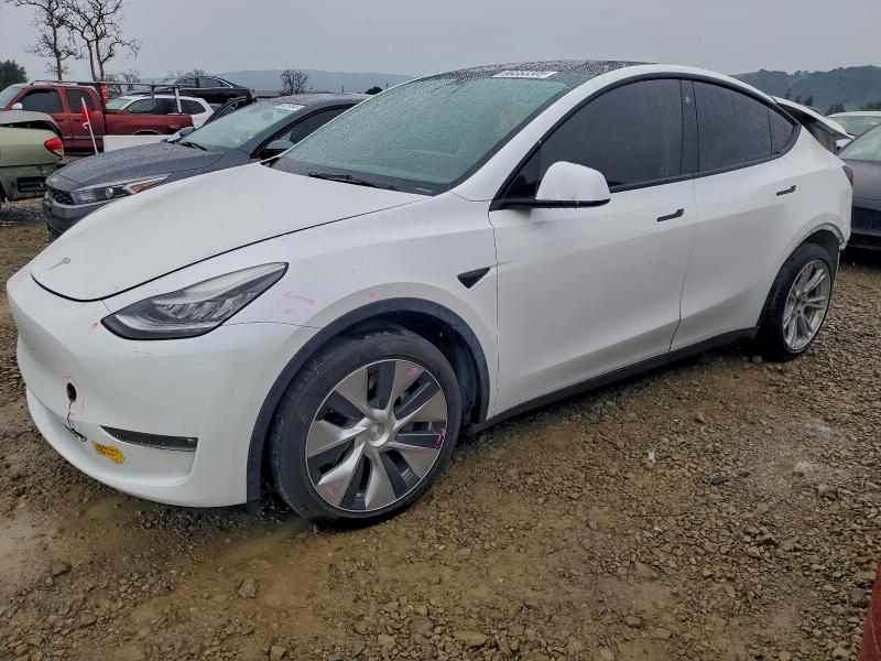 TESLA MODEL Y 2021 with VIN 5YJYGDEE6MF118653 - Photo from auction