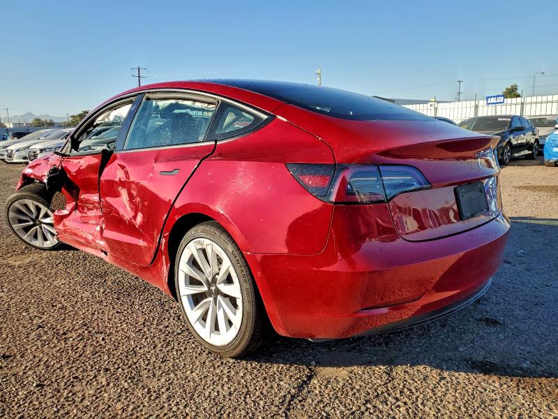 Photo 2 from auction – 2022 TESLA MODEL 3 with VIN 5YJ3E1EAXNF291167