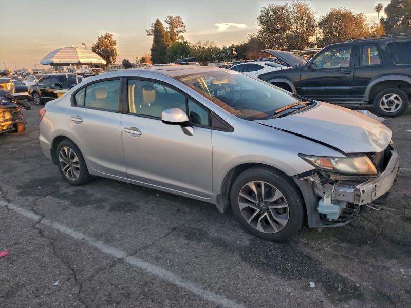 Photo 4 from auction – 2013 HONDA CIVIC EXL with VIN 19XFB2F94DE287863