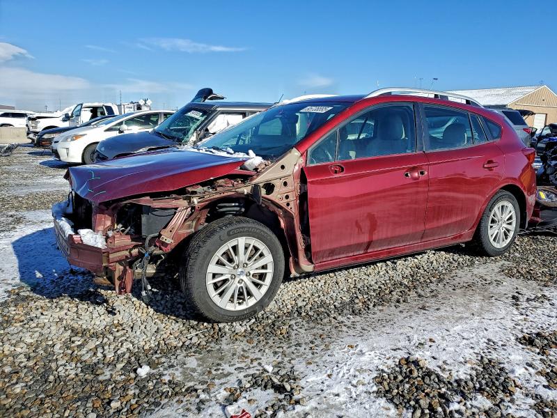 SUBARU IMPREZA PR 2017 with VIN 4S3GTAB68H3703594 - Photo from auction