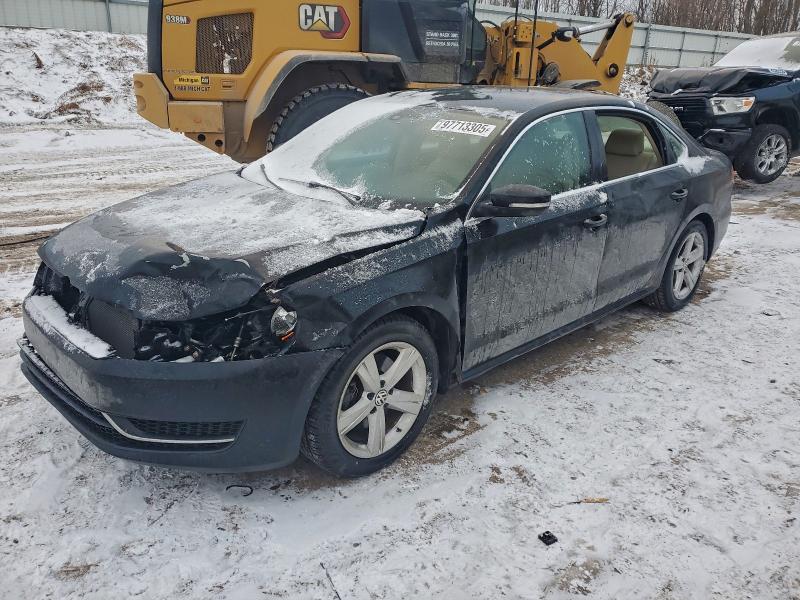 Photo 1 from auction – 2013 VOLKSWAGEN PASSAT with VIN 1VWBP7A39DC091907