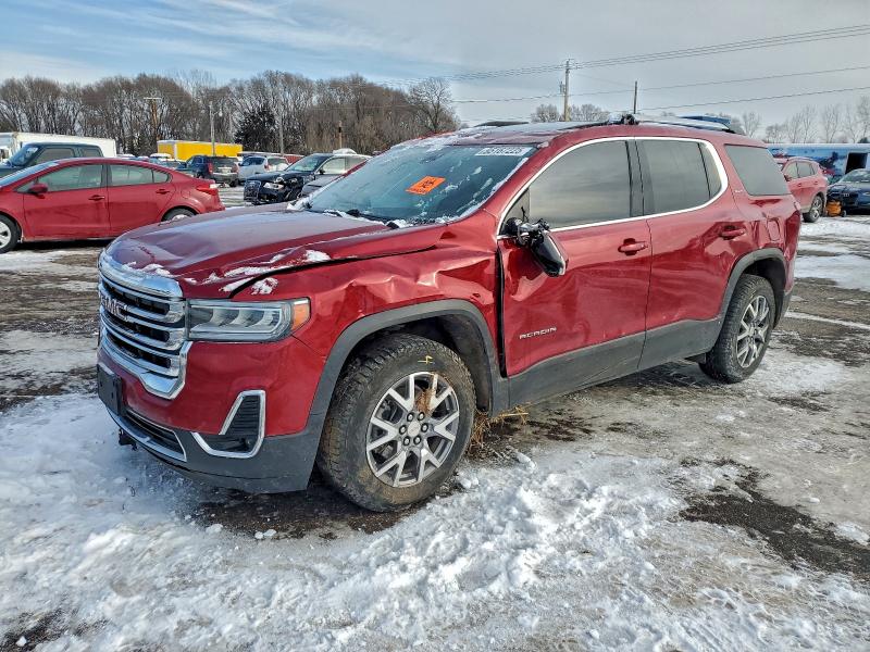GMC ACADIA SLT 2021 with VIN 1GKKNULSXMZ130629 - Photo from auction