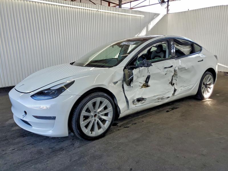 TESLA MODEL 3 2022 with VIN 5YJ3E1EA9NF370183 - Photo from auction