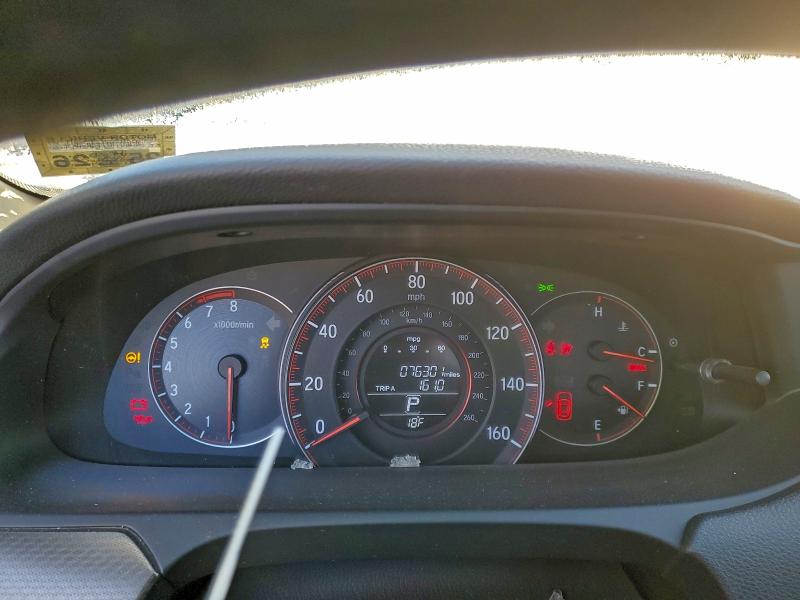 Photo 9 from auction – 2017 HONDA ACCORD EXL with VIN 1HGCT2B85HA004040