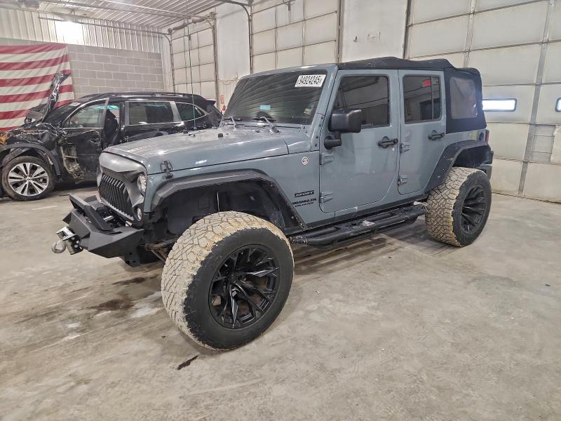 JEEP WRANGLER U 2015 with VIN 1C4BJWDG0FL614036 - Photo from auction