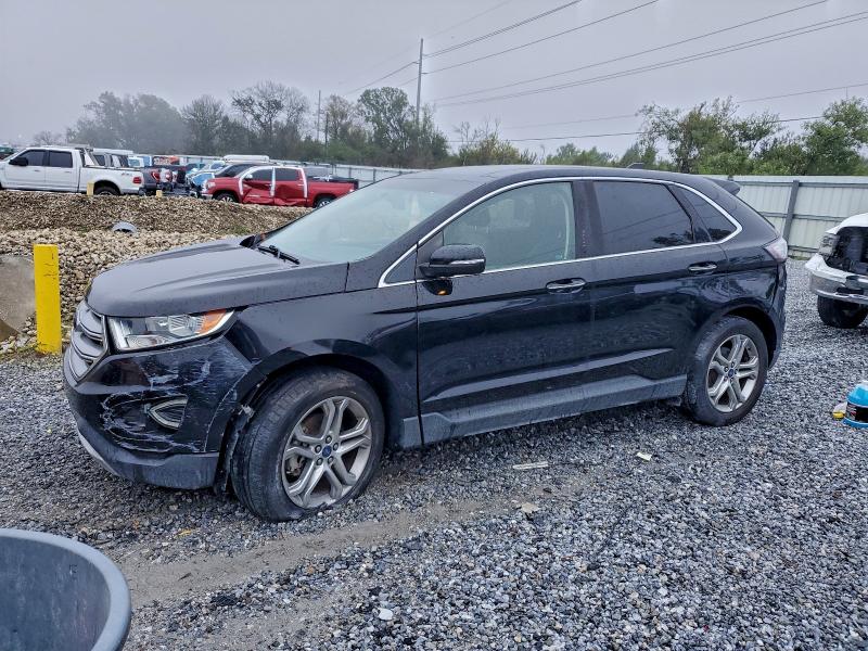 FORD EDGE TITAN 2017 with VIN 2FMPK3K98HBB11777 - Photo from auction