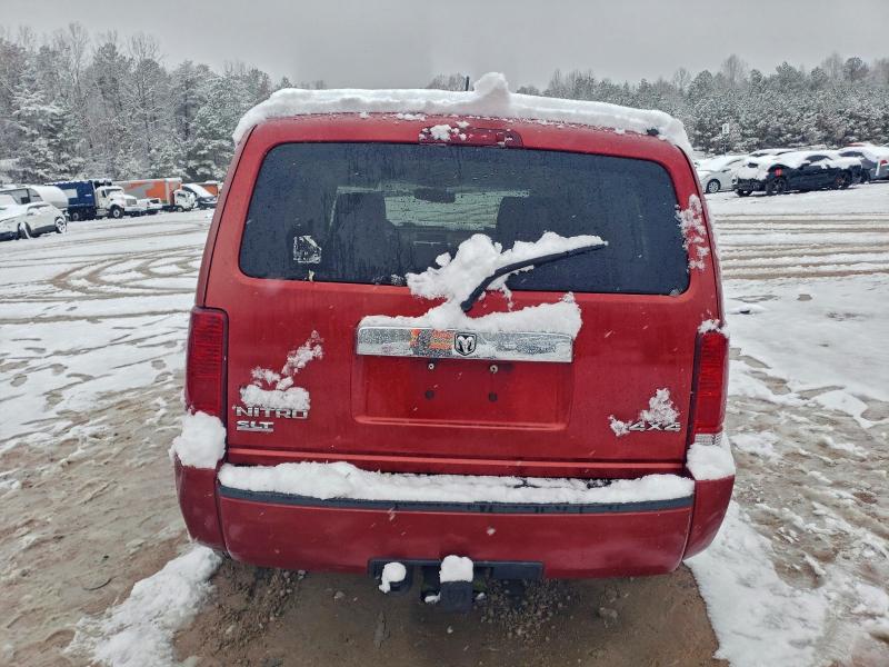 Photo 6 from auction – 2007 DODGE NITRO SLT with VIN 1D8GU58K47W719976
