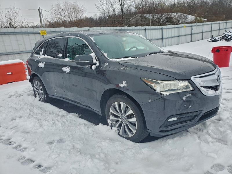 Photo 4 from auction – 2014 ACURA MDX TECHNO with VIN 5FRYD4H43EB049822