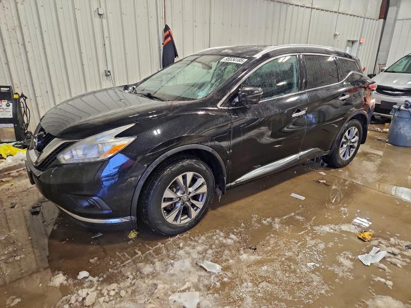 NISSAN MURANO SL 2016 with VIN 5N1AZ2MH8GN164501 - Photo from auction