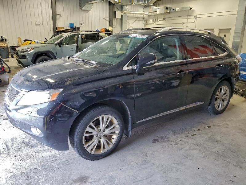 LEXUS RX 450H 2010 with VIN JTJBC1BA2A2003299 - Photo from auction