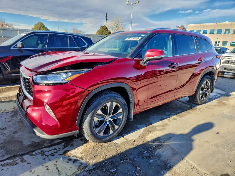 TOYOTA HIGHLANDER 2020 with VIN 5TDHZRBH5LS522026 - Photo from auction