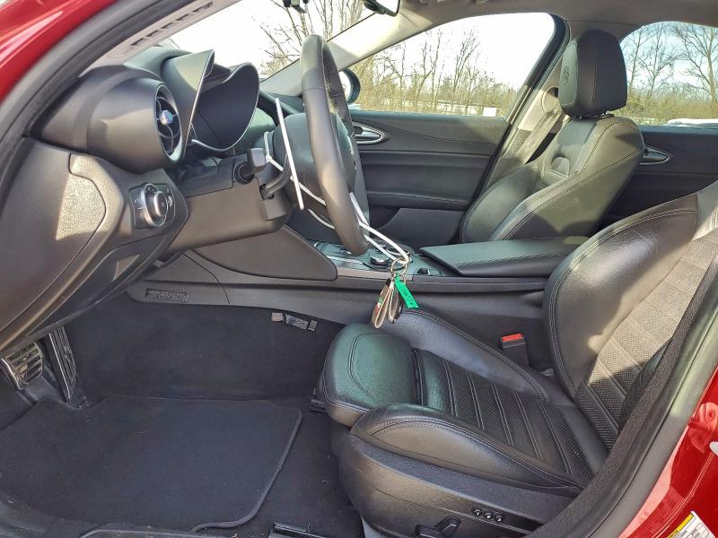 Photo 7 from auction – 2018 ALFA ROMEO GIULIA TI with VIN ZARFAECN8J7597411