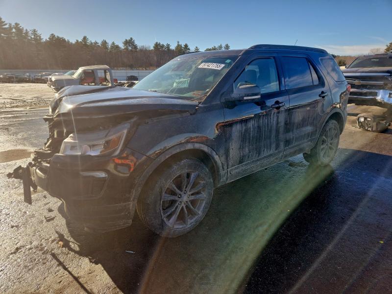 FORD EXPLORER X 2018 with VIN 1FM5K8DH4JGA33327 - Photo from auction