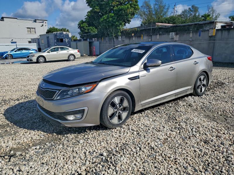 KIA OPTIMA HYB 2013 with VIN KNAGM4AD5D5038258 - Photo from auction