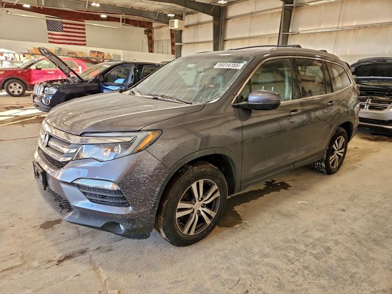 HONDA PILOT EXLN 2017 with VIN 5FNYF6H7XHB007105 - Photo from auction