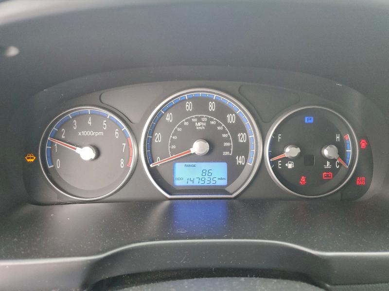 Photo 9 from auction – 2009 HYUNDAI SANTA FE G with VIN 5NMSG73D39H326254