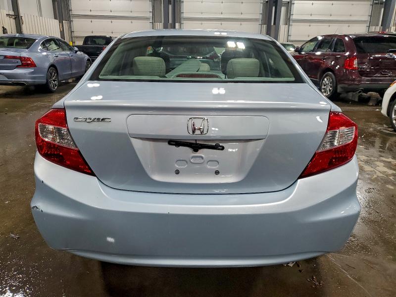 Photo 6 from auction – 2012 HONDA CIVIC LX with VIN 19XFB2F52CE012052