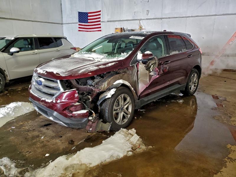 FORD EDGE TITAN 2018 with VIN 2FMPK4K8XJBC26285 - Photo from auction