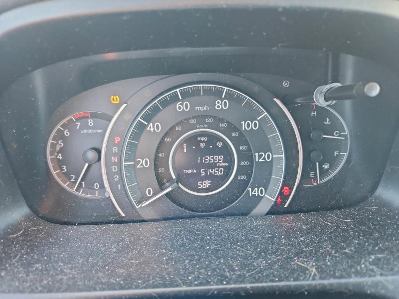 Photo 9 from auction – 2013 HONDA CR-V with VIN 2HKRM3H30DH523457