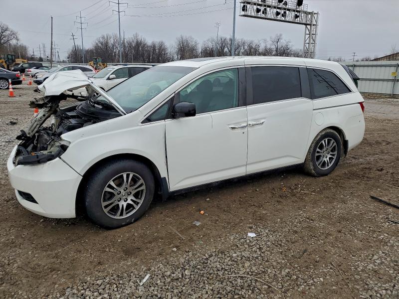 HONDA ODYSSEY EX 2011 with VIN 5FNRL5H63BB080967 - Photo from auction