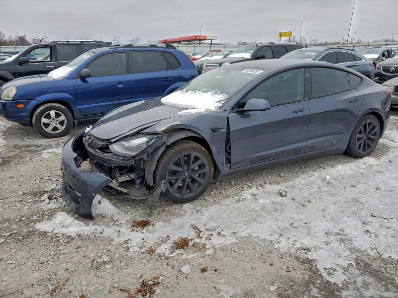 TESLA MODEL 3 2021 with VIN 5YJ3E1EA2MF093357 - Photo from auction