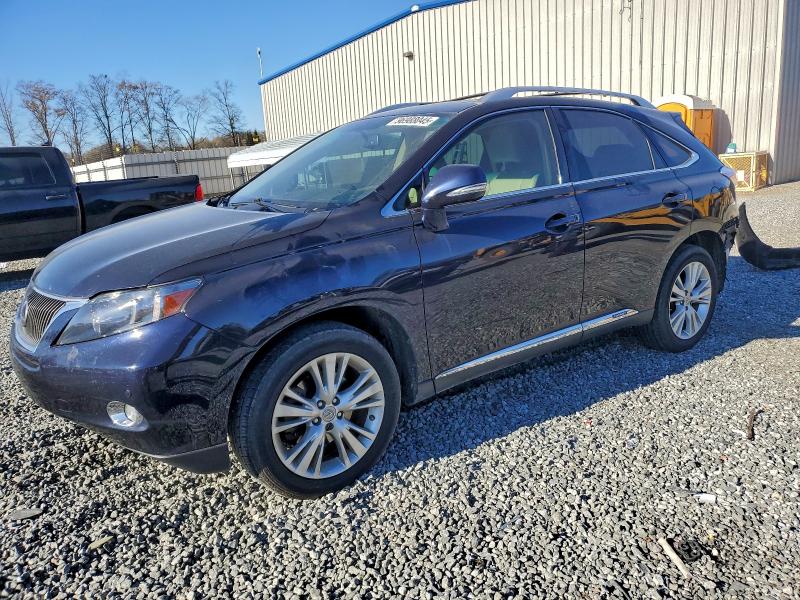 LEXUS RX 450H 2010 with VIN JTJBC1BA4A2027233 - Photo from auction