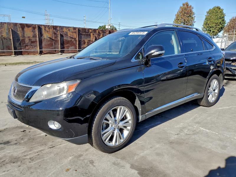 LEXUS RX 450H 2010 with VIN JTJBC1BA8A2400144 - Photo from auction