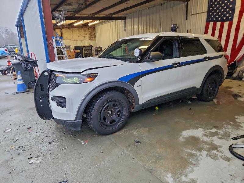 FORD EXPLORER P 2021 with VIN 1FM5K8AB2MGA42676 - Photo from auction