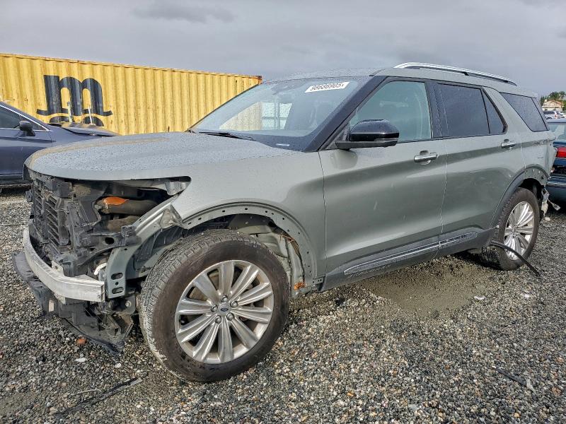 FORD EXPLORER L 2020 with VIN 1FMSK8FHXLGA27857 - Photo from auction