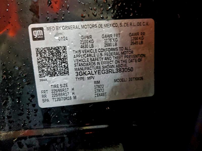 Photo 14 from auction – 2024 GMC TERRAIN AT with VIN 3GKALYEG3RL383050