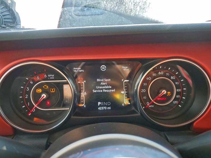 Photo 9 from auction – 2021 JEEP GLADIATOR with VIN 1C6JJTBM4ML535315