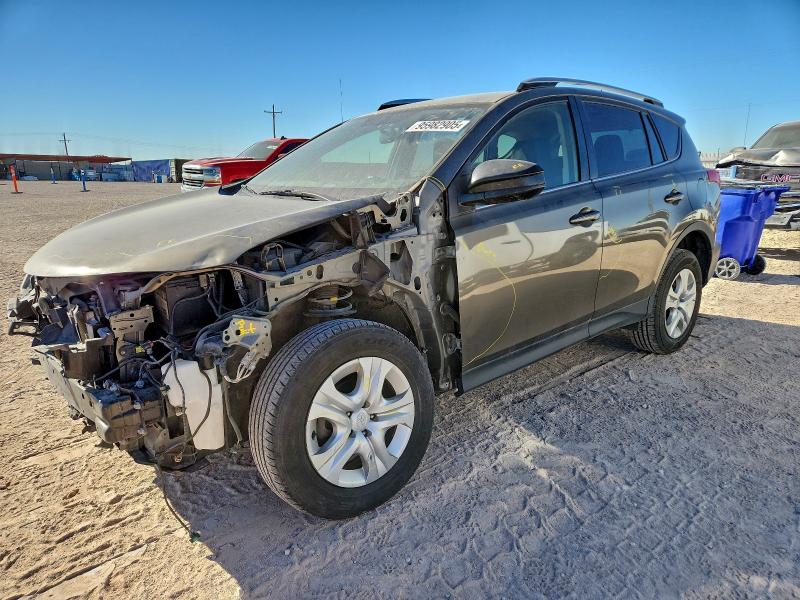 TOYOTA RAV4 LE 2015 with VIN JTMZFREV4FD078460 - Photo from auction