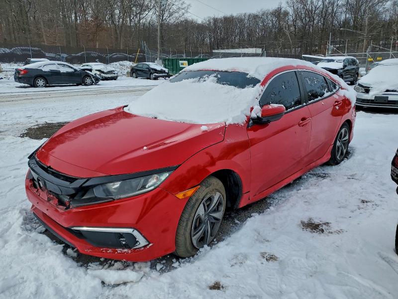 Photo 1 from auction – 2020 HONDA CIVIC LX with VIN 2HGFC2F69LH551005