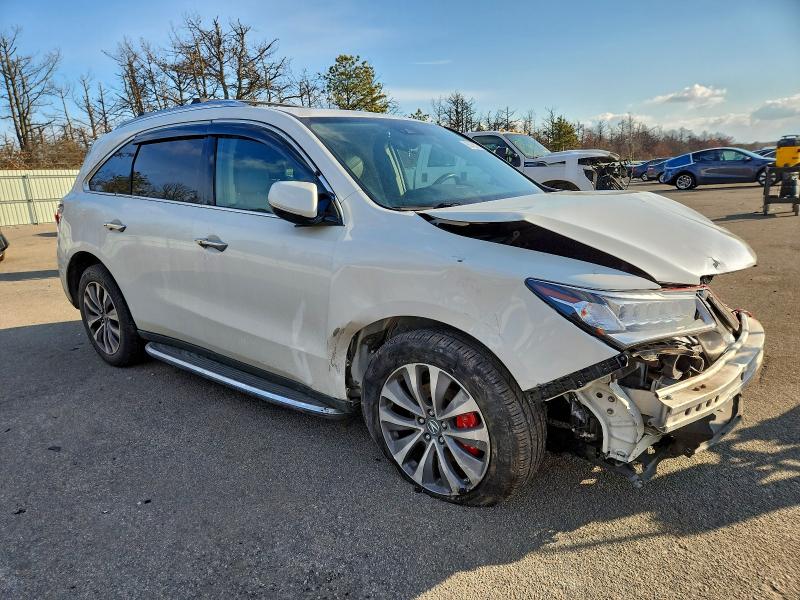 Photo 4 from auction – 2016 ACURA MDX TECHNO with VIN 5FRYD4H6XGB033380