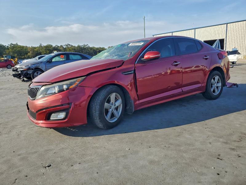 KIA OPTIMA LX 2015 with VIN 5XXGM4A75FG434721 - Photo from auction
