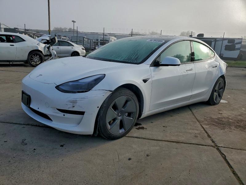 TESLA MODEL 3 2021 with VIN 5YJ3E1EA7MF093810 - Photo from auction