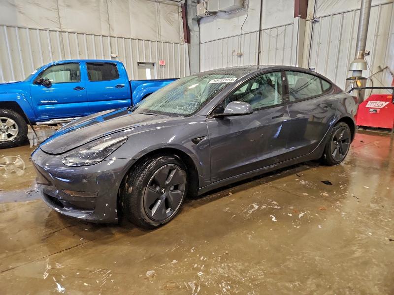 TESLA MODEL 3 2022 with VIN 5YJ3E1EA7NF186666 - Photo from auction