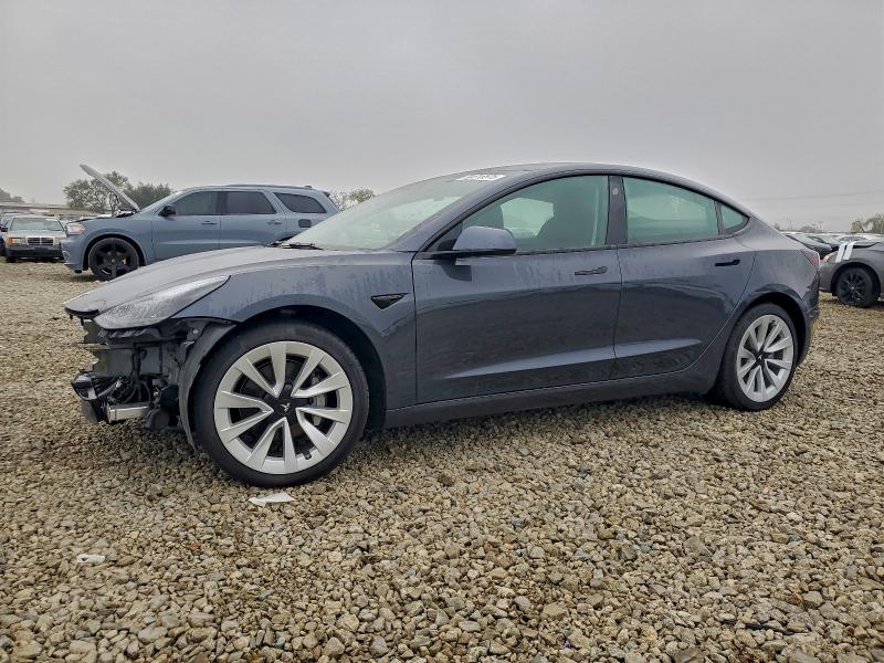 TESLA MODEL 3 2022 with VIN 5YJ3E1EB8NF111855 - Photo from auction