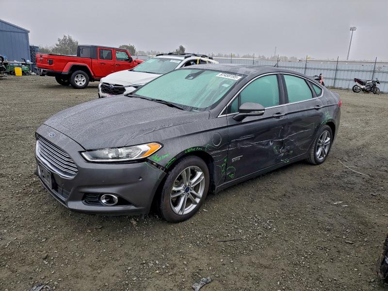 FORD FUSION TIT 2015 with VIN 3FA6P0SU2FR114635 - Photo from auction