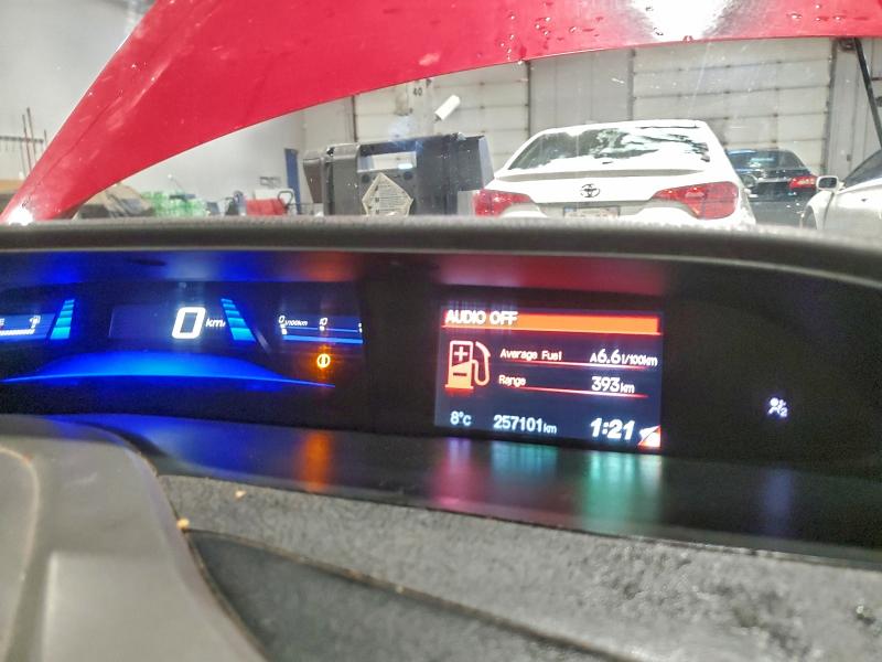 Photo 9 from auction – 2012 HONDA CIVIC LX with VIN 2HGFG3A54CH007942