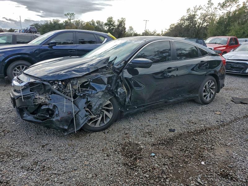HONDA CIVIC EX 2018 with VIN 2HGFC2F72JH582067 - Photo from auction