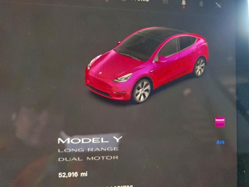 Photo 9 from auction – 2024 TESLA MODEL Y with VIN 7SAYGDEE0RA251786