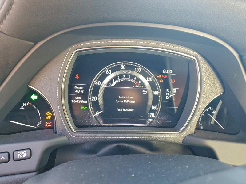 Photo 9 from auction – 2020 LEXUS LS 500 BAS with VIN JTHG5LGFXL5007586