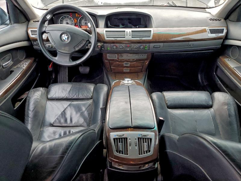 Photo 8 from auction – 2003 BMW 745 LI with VIN WBAGN63403DR19508
