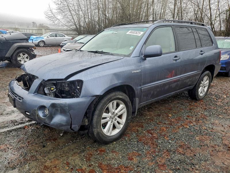 TOYOTA HIGHLANDER 2007 with VIN JTEEW21A370037587 - Photo from auction