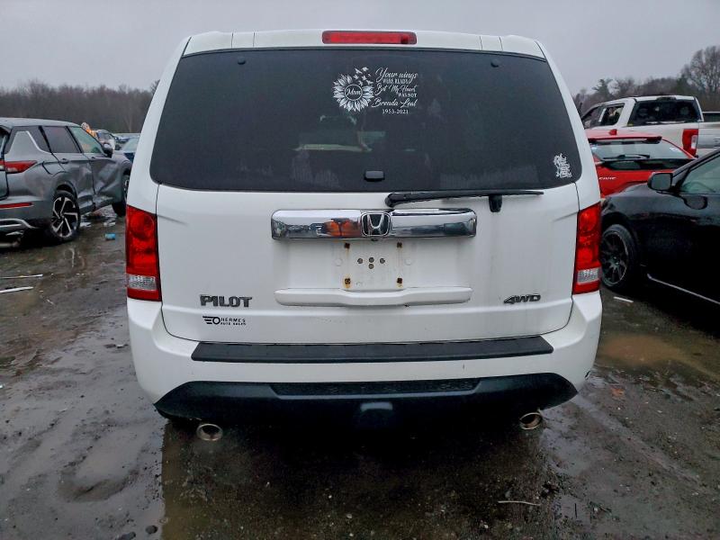 Photo 6 from auction – 2013 HONDA PILOT EXL with VIN 5FNYF4H50DB039056
