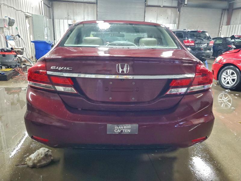 Foto 6 de la subasta – 2013 HONDA CIVIC EX con VIN 19XFB2F86DE098686