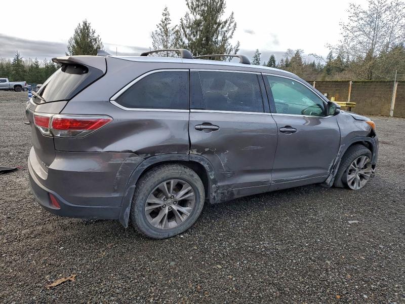 Photo 3 from auction – 2015 TOYOTA HIGHLANDER with VIN 5TDJKRFH7FS150886